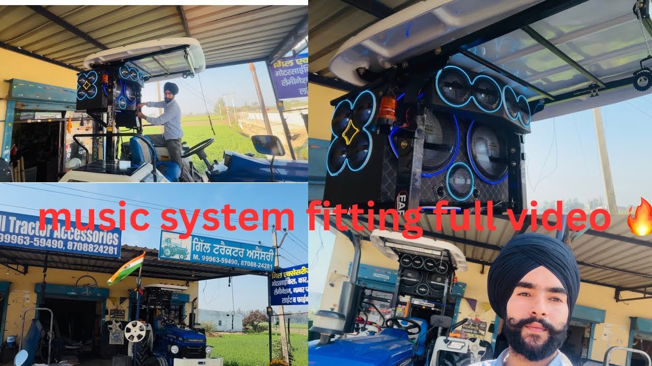 Music system fitting full video 🔥⛳️ #viral #trend #vlog #video 