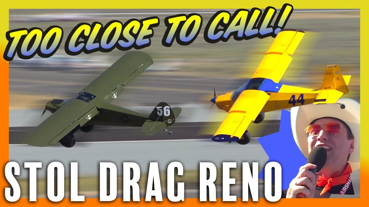 Saturday's STOL Drags at the Reno Air Races! 2019