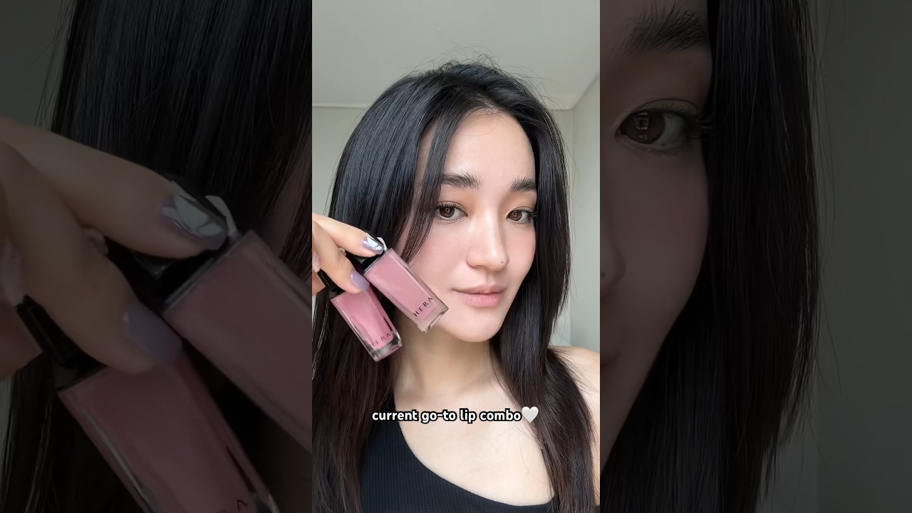 the perfect nude lips: HERA Sensual Nude Gloss✨ #kbeauty #nudelips #누드립