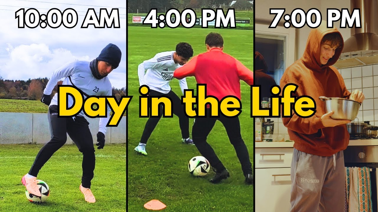 Day in the Life of an 18-Year-Old Footballer