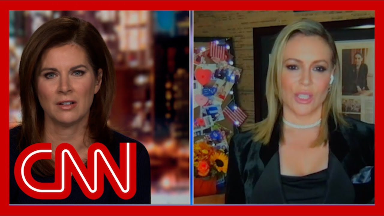 Activist and actress Alyssa Milano speaks out on fatal movie shooting