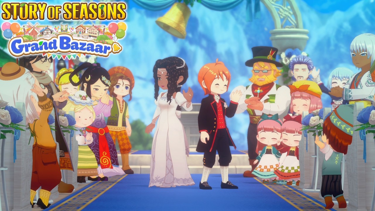 Cutscene Melamar & Menikah Diana - Story of Seasons : Grand Bazaar