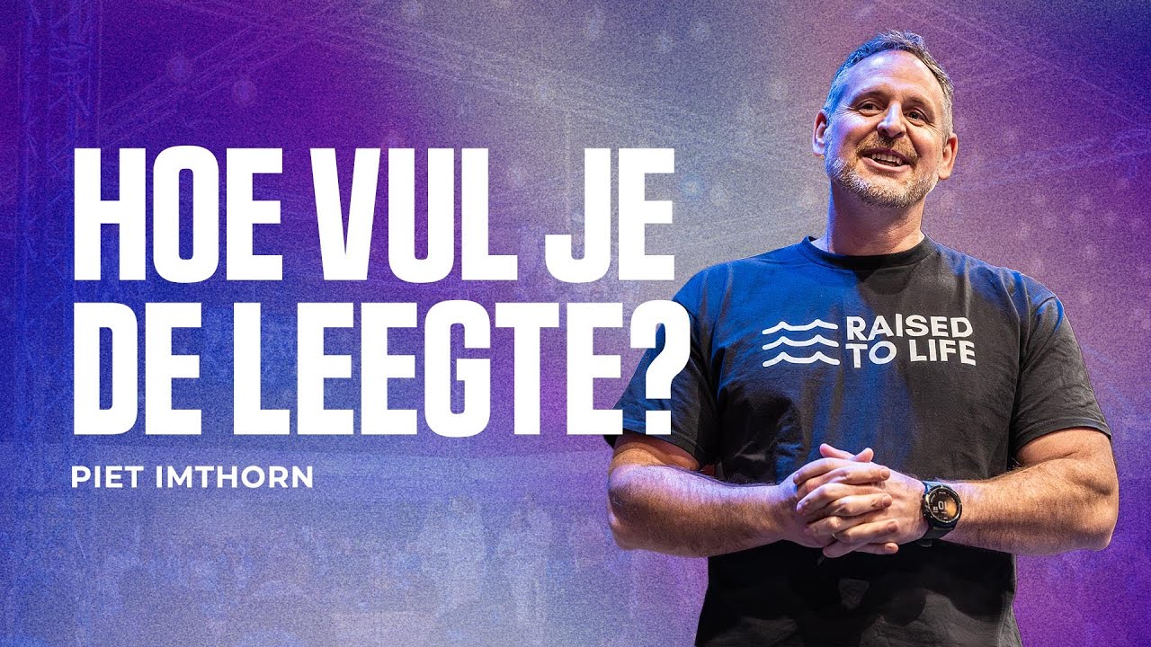 Hoe vul je de leegte? | Piet Imthorn | Doopdienst GODcentre Voorschoten