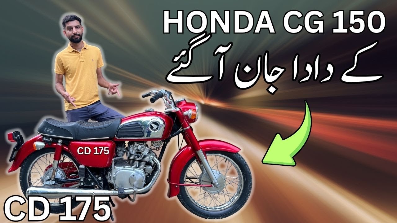 HONDA CD175 Walkaround, Sound Test & Engine Specs Review for all Honda Lovers!CG 150 ke dada abbu!