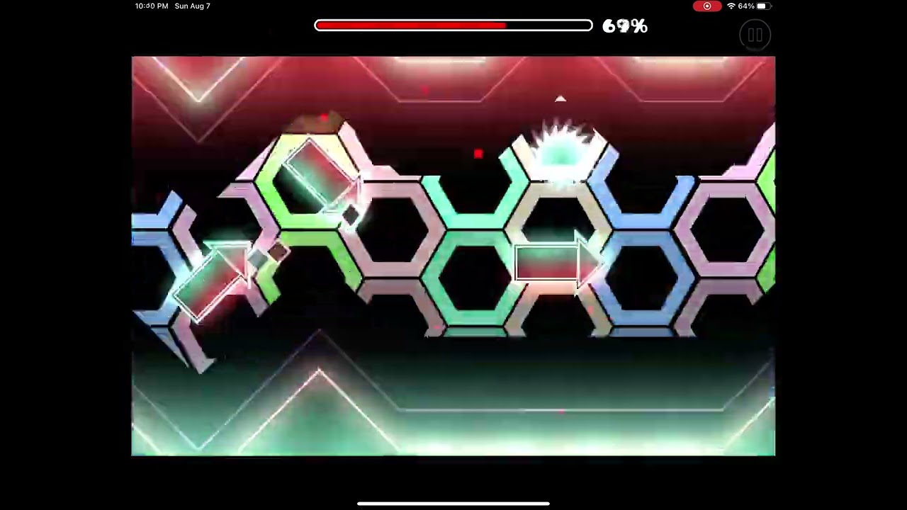 [79473850] Neon Rush (by Alex112300, Harder) [Geometry Dash]