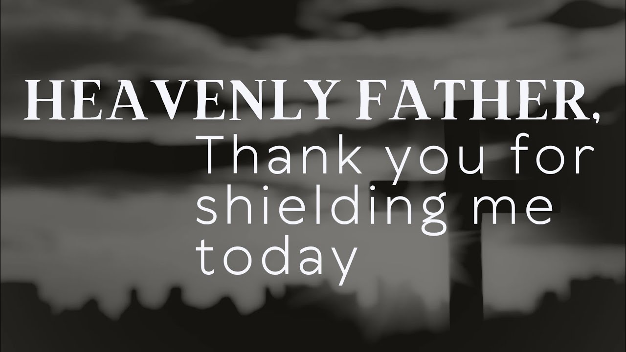 Heavenly Father, Thank you for shielding me today 🙏 #thanksgiving #prayer #jesus #amen  