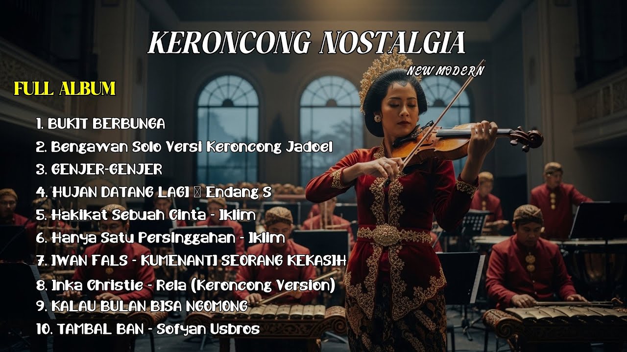 BUKIT BERBUNGA | BENGAWAN SOLO 🎵MIX - fULL ALBUM | Keroncong Klasik Abadi
