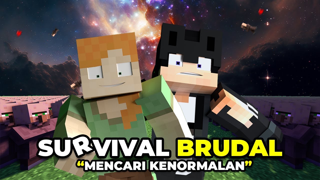 Mencari Village Normal Di Survival Brudal !!