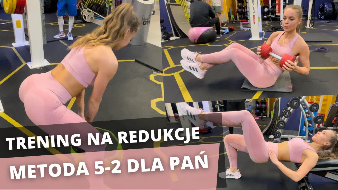 Krótki TRENING NA REDUKCJE DLA PAŃ metoda 5-2
