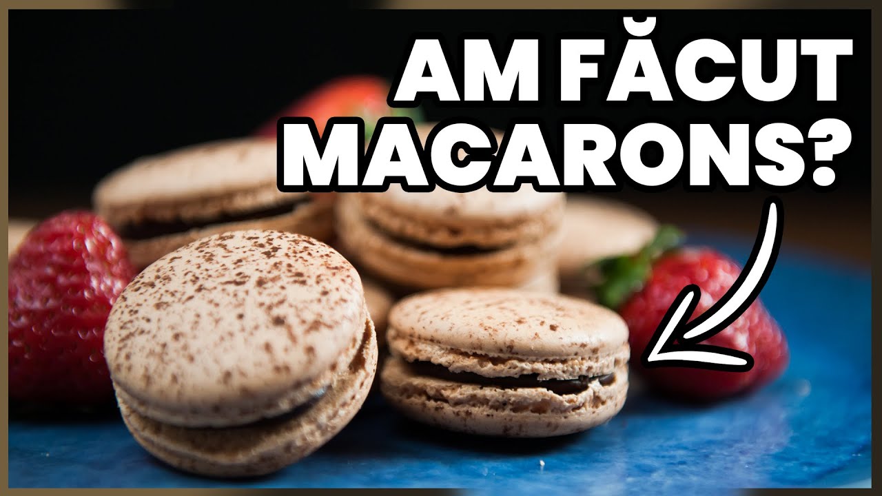 Macarons cu crema de ciocolata | Roxana Blenche
