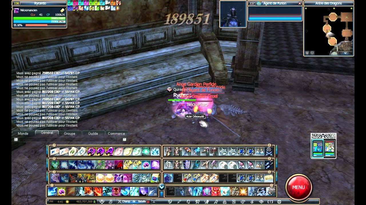 Rappelz Nécromancien 156 Dps