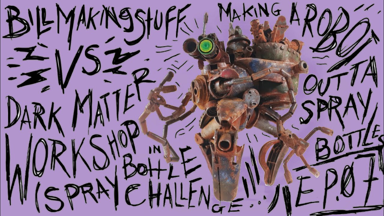 Spray Bottle Challenge With @DarkMatterWorkshop