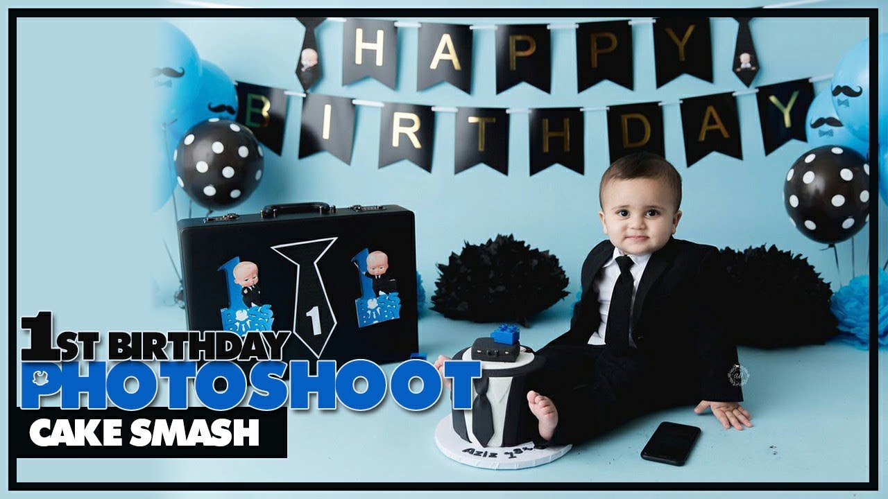 50 Unique Baby Boy 1st Birthday Photoshoot ideas | Funny Cake Smash ideas photoshoot