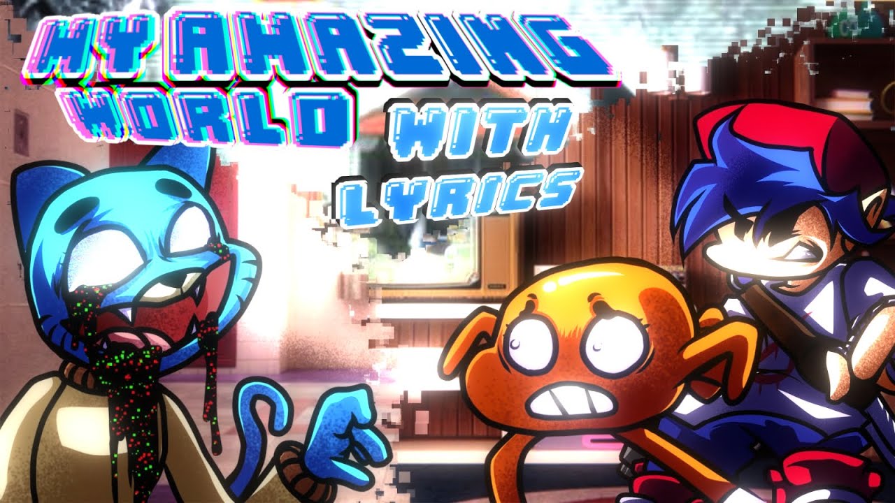 MY AMAZING WORLD WITH LYRICS (ft. @MysticThunder) - PIBBY: APOCALYPSE COVER