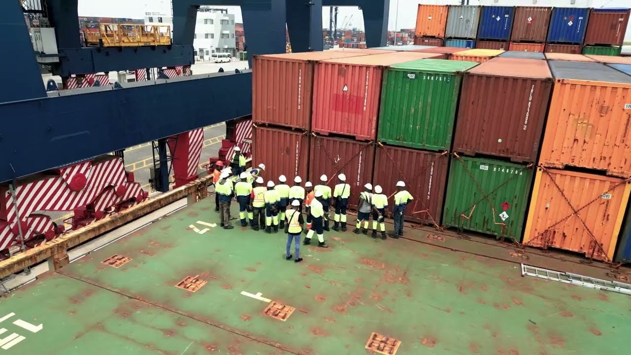 Vessel Discharge Operation at the Lekki Freeport Terminal