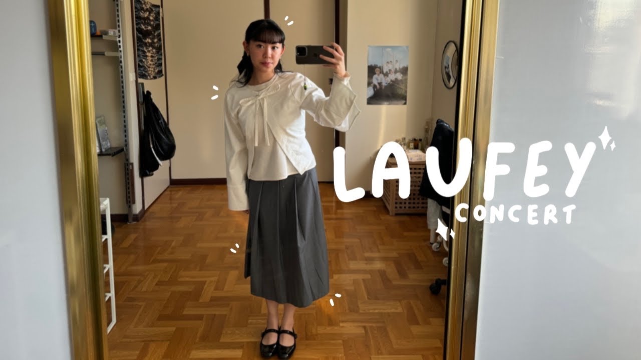 i love you laufey (solo date + concert)