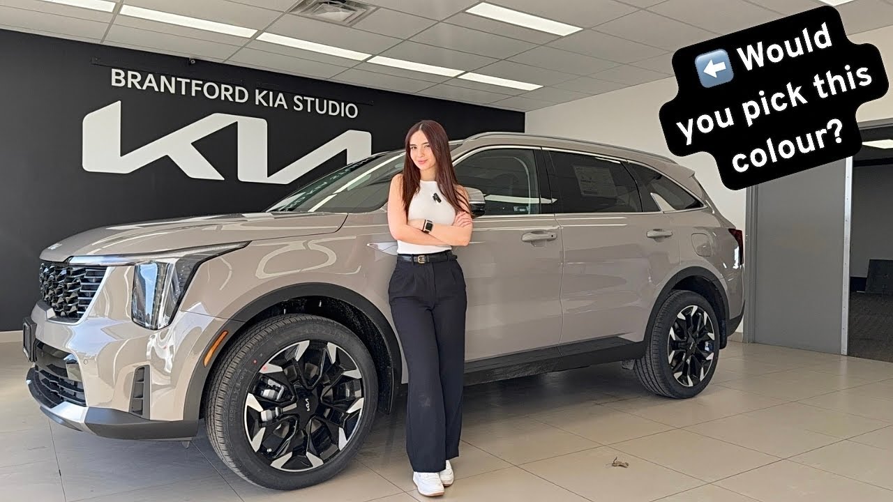 Would You Choose This New Colour? - Road Rider Brown On The Kia Sorento!