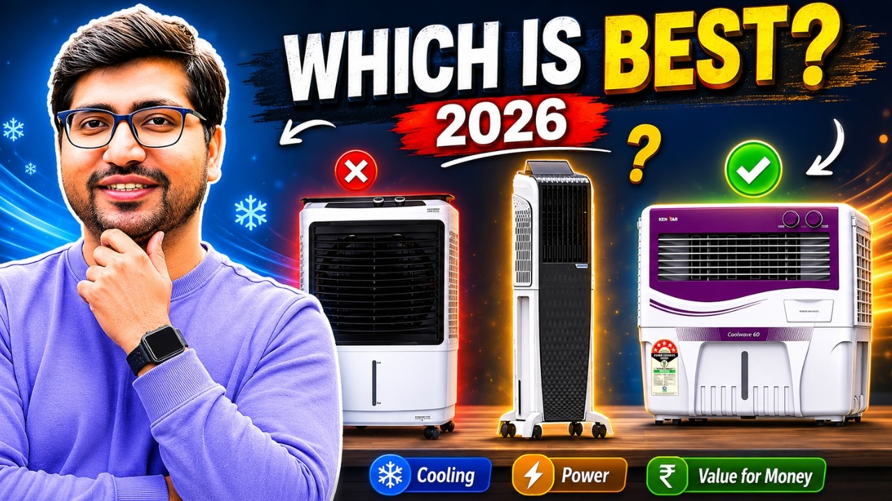 Best Air Coolers in 2026 - Personal VS Tower VS Desert Cooler | Best Cooler Buying Guide❄️