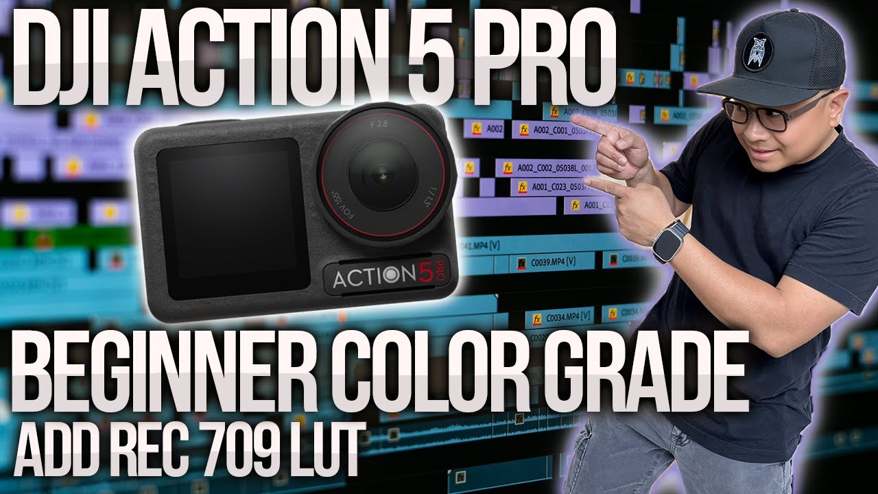DJI Osmo Action 5 Pro Color Grading: Simple Techniques for Beginners
