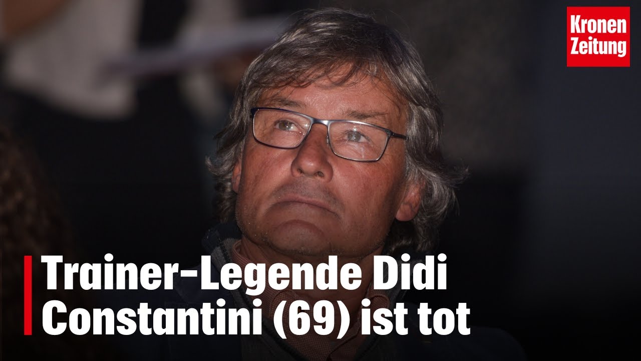Ex-&Ouml;FB-Teamchef: Trainer-Legende Didi Constantini ist tot | krone.tv NEWS