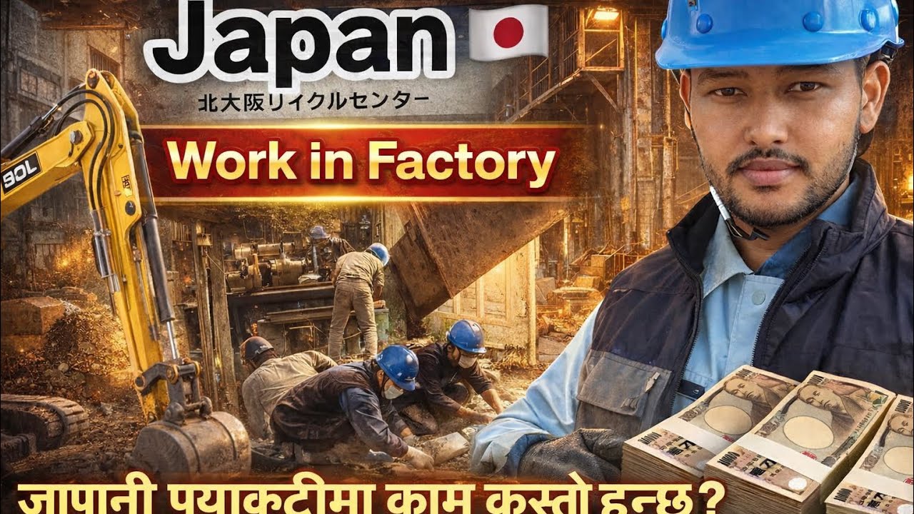 Life of Nepali Workers in Japan Factory 🇯🇵👷‍♂️//जापानी फ्याक्ट्रीमा काम कस्तो हुन्छ? 🇯🇵👷‍♂️#japan
