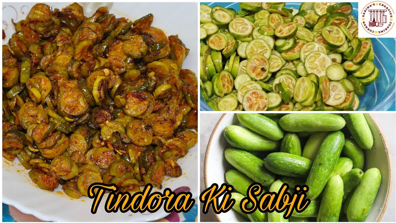 Tindora Ki sabzi | Fry Tindora Healthy & Tasty 😋