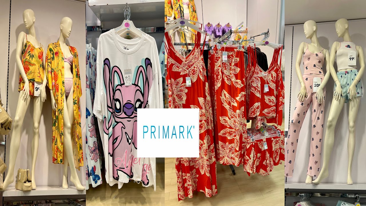 NOVEDADES PRIMARK😍❤️NUEVA COLECCIÓN PIJAMAS/ROPA INTERIOR Y + JUNIO 2024/جديذ بريمارك بيجامة يونيو