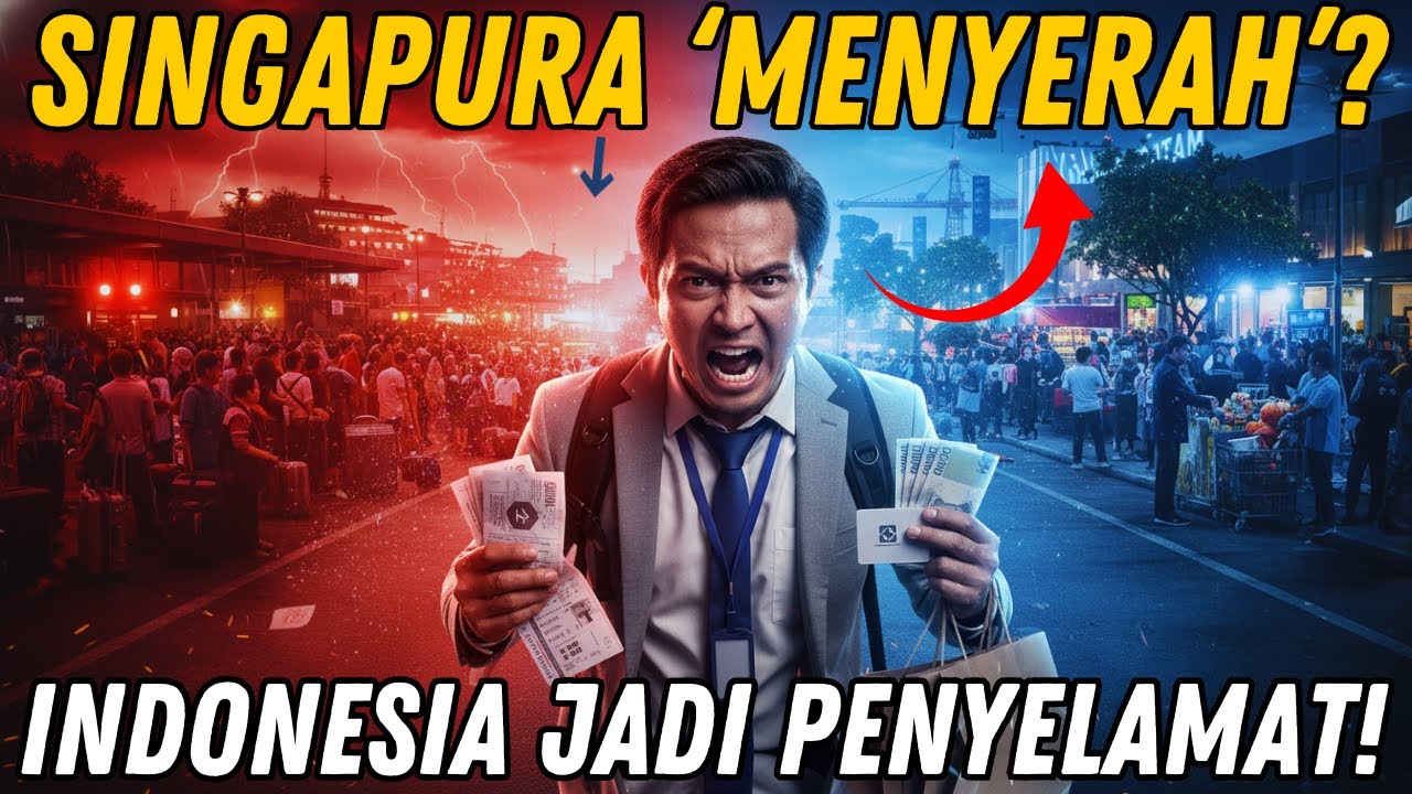 Warga Singapura Kabur ke Batam! Sinyal Tekanan Ekonomi Negara Maju ⚠️ Ekonomi RI JADI PENYELAMAT⁉️