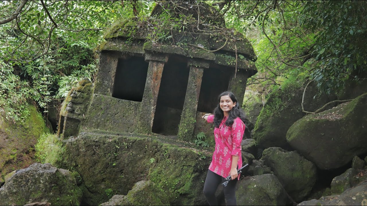 पळसंबे - एका दगडातून कोरलेलं हे मंदिर | Ancient Monolith Temples | Gaganbawda