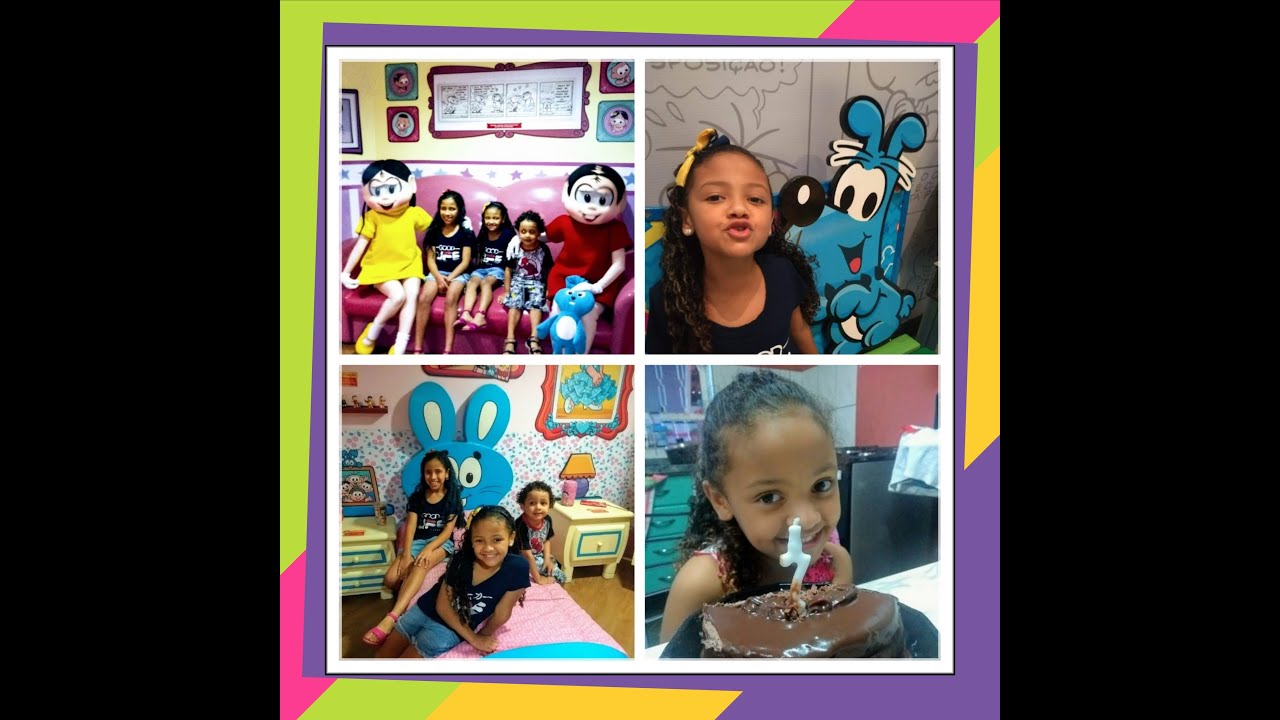Parque da Mónica Aniversário da Maria de 7 anos (Arquivo de família).