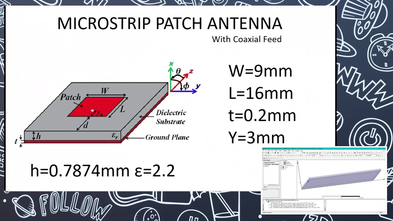 Microstrip Patch Antenna Designing - HFSS TUTORIAL