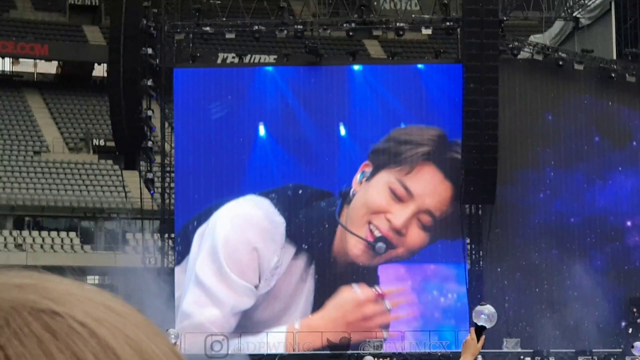 Serendipity - Jimin 190607 BTS (방탄소년단) Speak Yourself Tour Stade de France, Paris Day 1