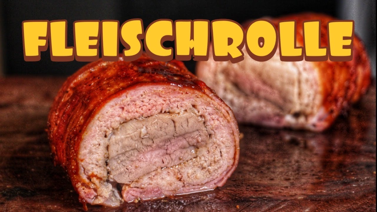BACON BOMB mit FLEISCHF&Uuml;LLUNG - 100% FLEISCHROLLE - deutsches BBQ-Video - 0815BBQ