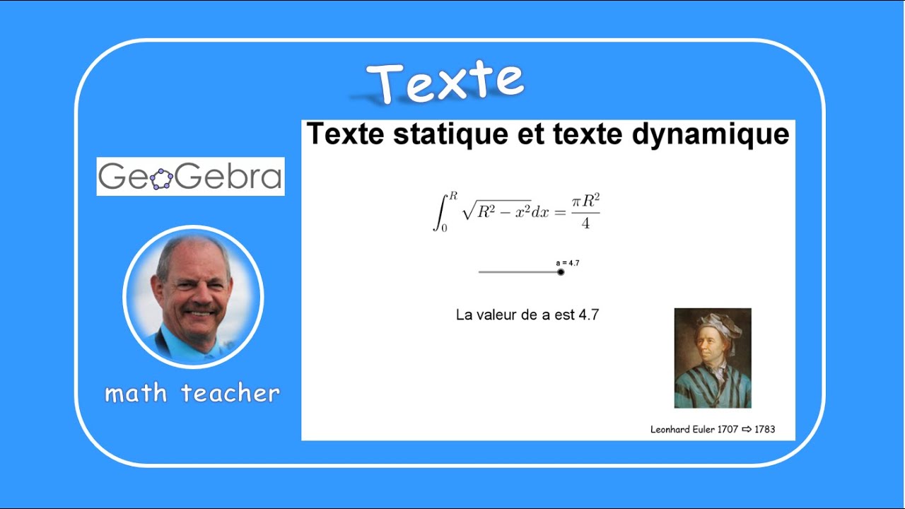 GeoGebra 009 Texte