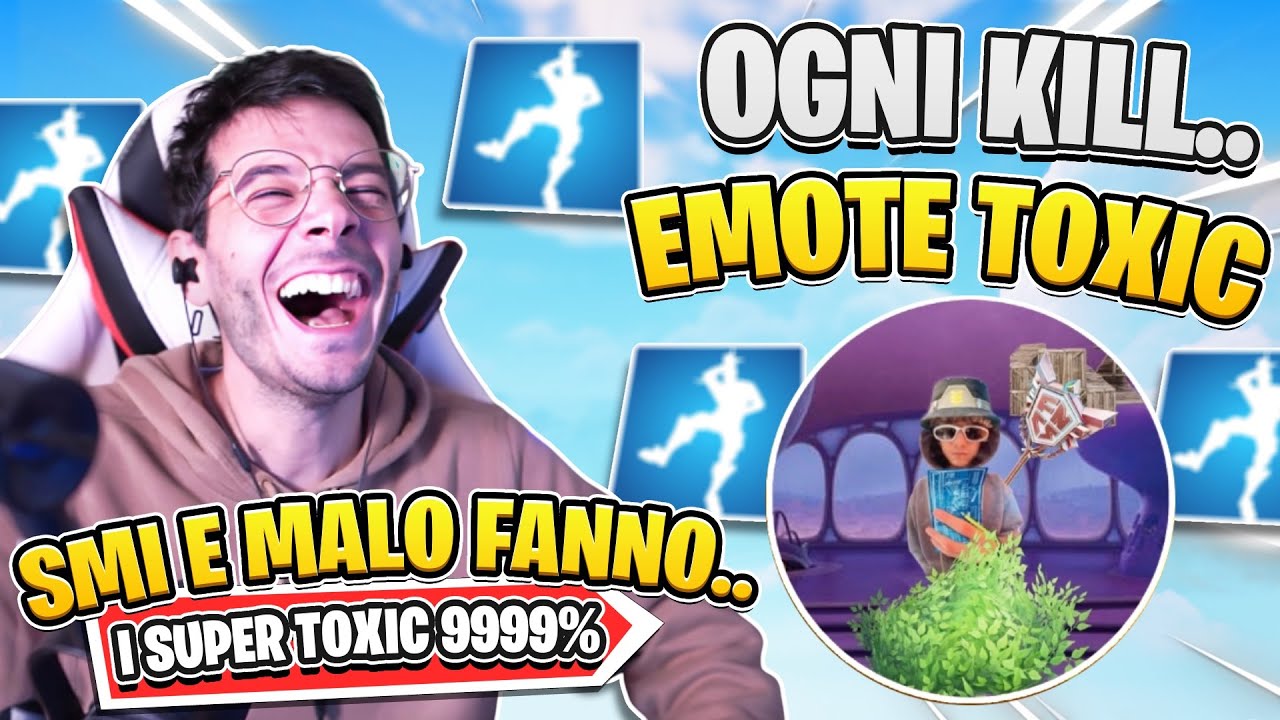 SMI & MALO FANNO I TOXIC! [DIVERTENTISSIMO]SU FORTNITE #fortnite #fortniteita #smi_ii