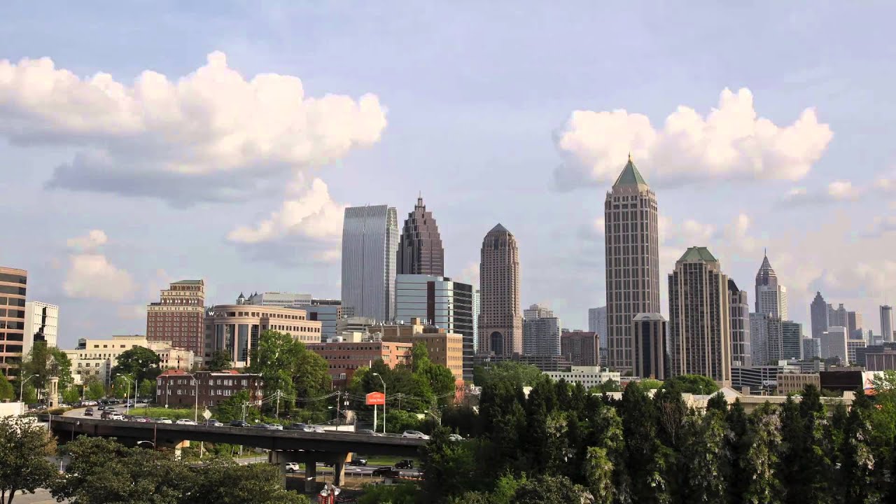 Atlanta Skyline Timelapse