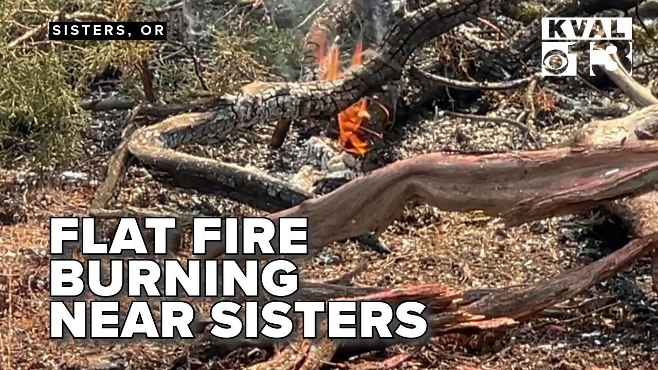 Flat Fire rages near Sisters, prompting evacuations and road closures