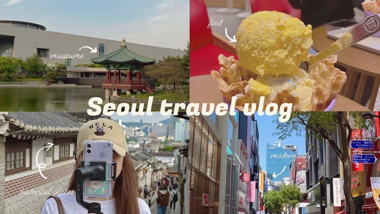 10 days in Seoul (exploring the city, historical places, trying k-food 🍜, shopping mall etc)