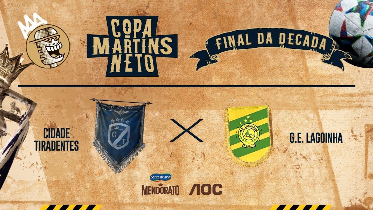 CIDADE TIRADENTES X LAGOINHA - FINAL COPA MARTINS NETO 2024