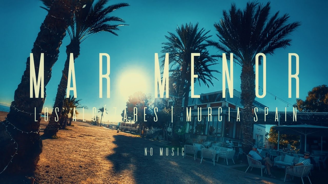 4K 🇪🇸 Mar Menor Los Alcázares Murcia Spain  (Ebike Tour) No Music 
