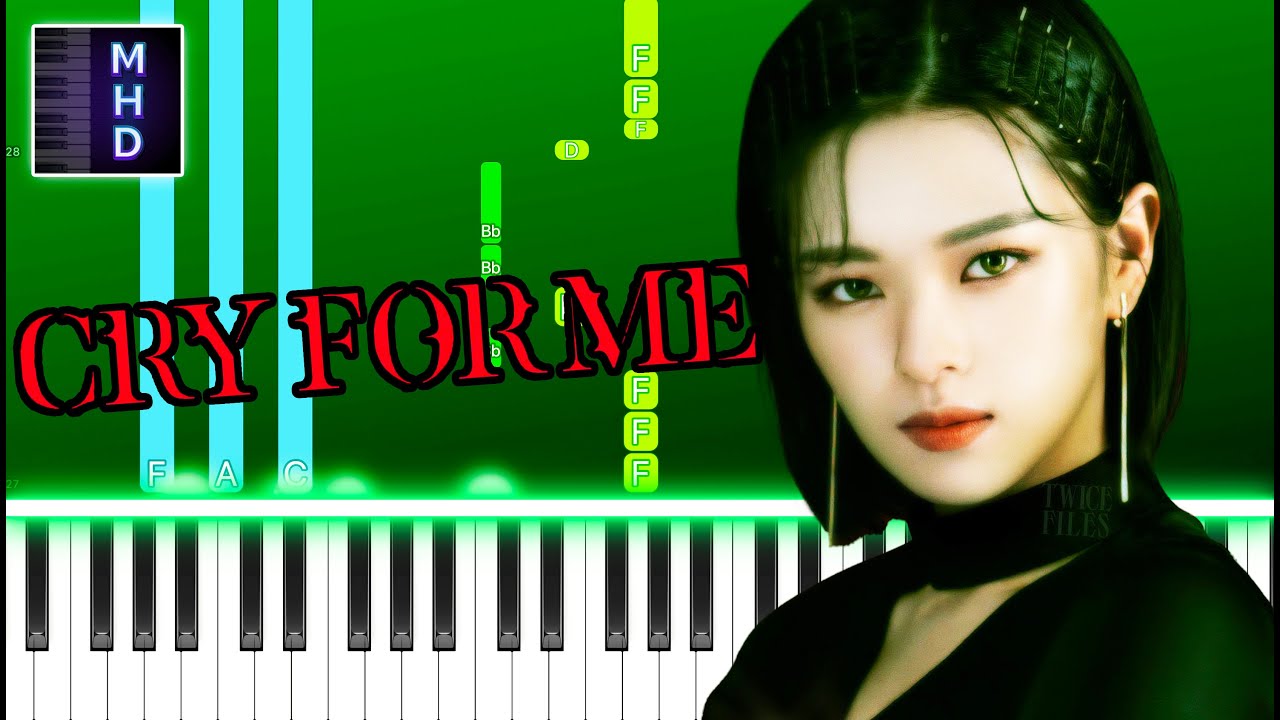 TWICE - CRY FOR ME (Piano Tutorial Easy)