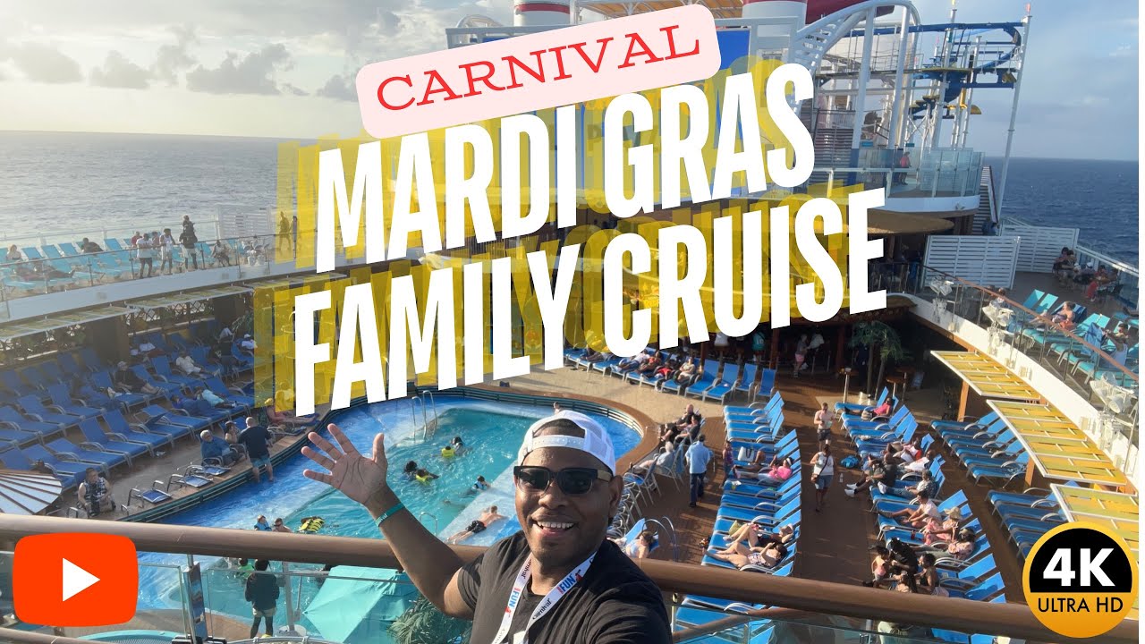Family Cruise on Carnival Mardi Gras | Days 1 to 3 | The Fun begins Cruise Vlog