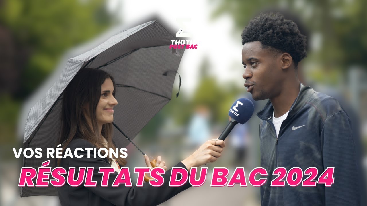 Résultats du bac 2024  : vos réactions !