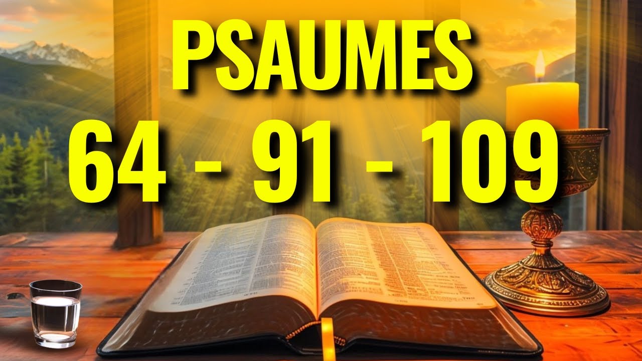 PSAUMES 64 - 91 - 109 | PRIÈRE DE COMBAT SPIRITUEL CONTRE LES FORCES DES TÉNÈBRES