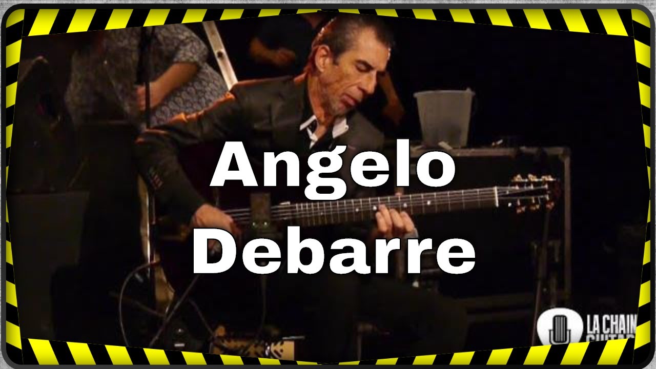 Angelo Debarre avec une guitare archtop Echo d'Artistes à la main (version intégrale)
