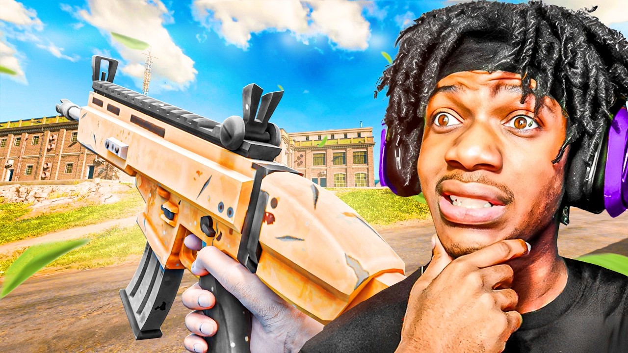 I tried FORTNITE META Loadouts on Rebirth Island😭🥀