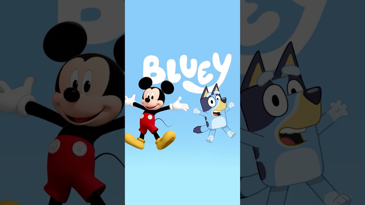 Mickey and Bluey Play Musical Statues Together! 🐭💙 | Mickey+ Shorts | Disney Jr.