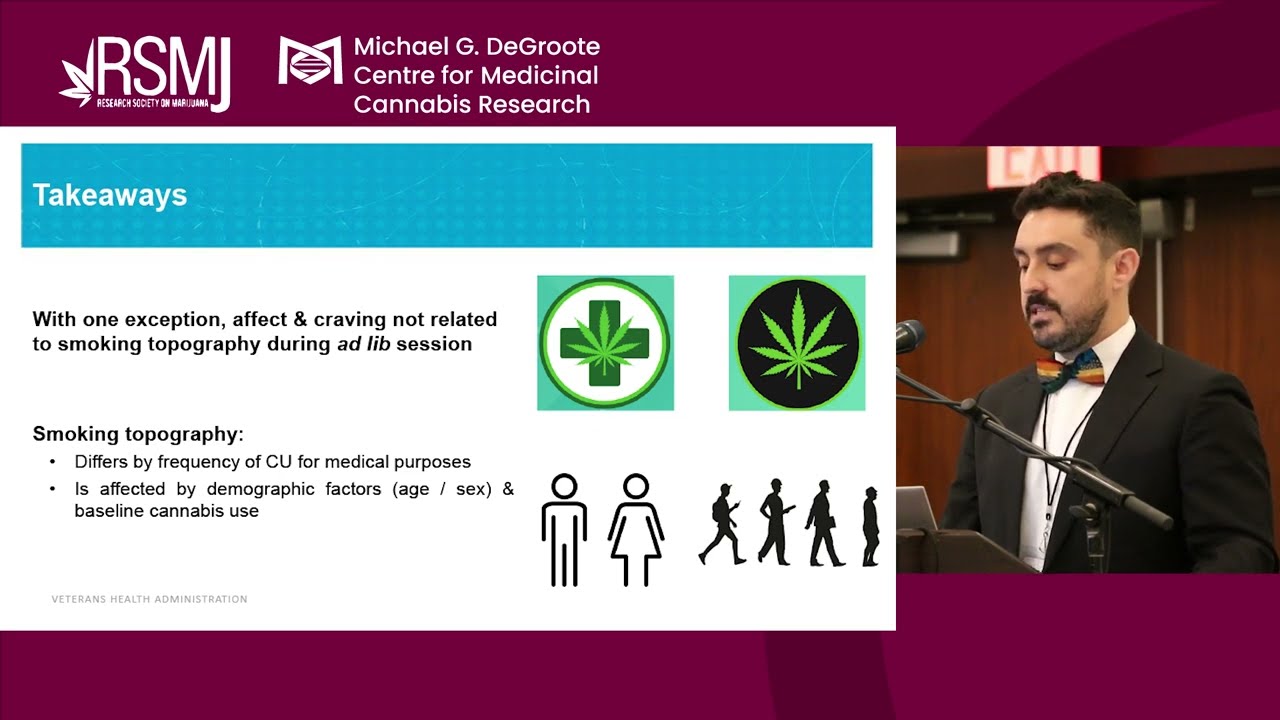 Using Experimental Laboratory Methods for Cannabis Smoking Topography | Benjamin Berey |  RSMJ 2024