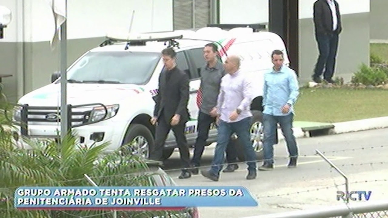 Grupo armado tenta resgatar presos da penitenciária de Joinville