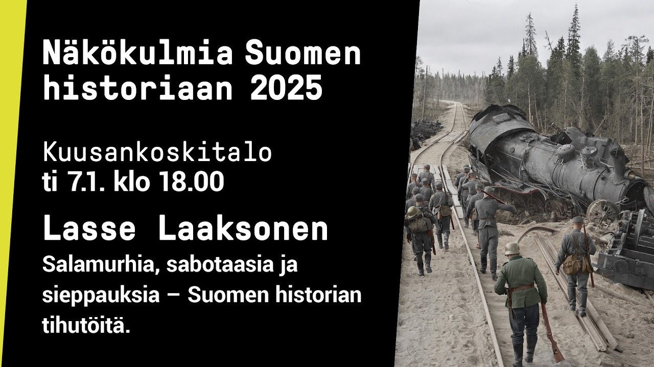 Näkökulmia Suomen historiaan 2025 - Lasse Laaksonen